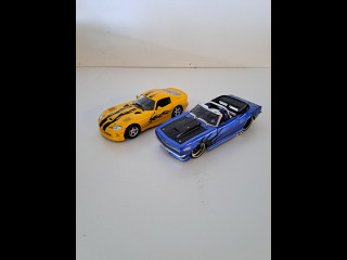 Autojen pienoismallit Chevrolet&Dodge