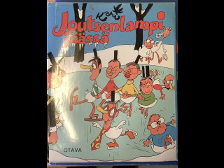 Kari: Joutsenlampi jäässä