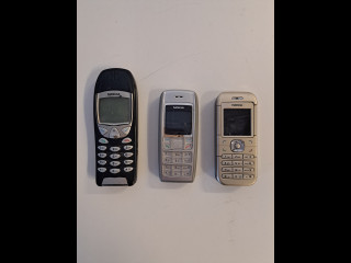 Nokian puhelimia 3kpl