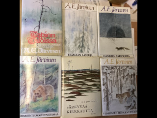 AE Järvisen eräkirjoja 6 kpl