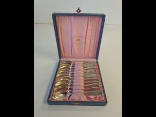 Hopeiset kahvilusikat 12kpl