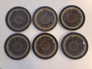 Arabia Kosmos lautaset 6kpl