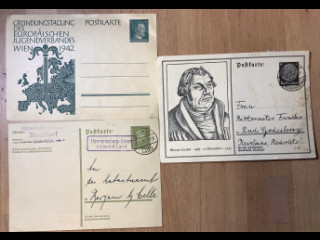 Postikortteja 1940 luvulta