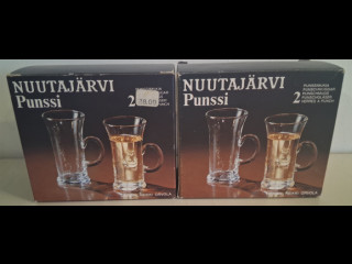 Nuutajärvi punssilasit