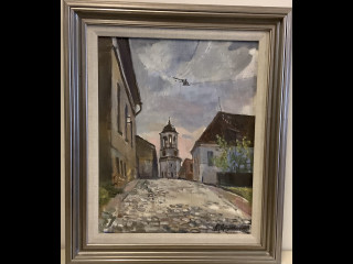 Öljyvärimaalaus kankaalle