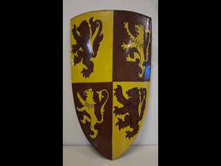 Kilpi Repro Ristiretkeläissodat, metallia