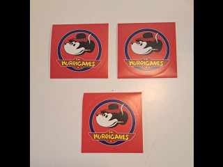 Legendaariset Hurriganes tarrat 3kpl