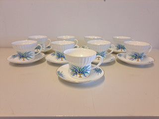 Lomonosov kahvikupit+asetit 9kpl