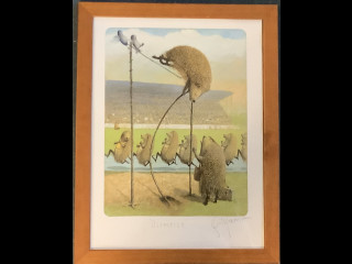 Fritz Jakobssonin mustesuihkutyö