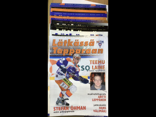 Lätkässä Tapparaan lehtiä vuosilta 2004-2014