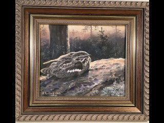 K Rosenlund 2003. Öljyvärimaalaus