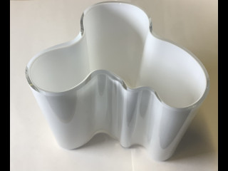 Aallon maljakko, korkeus 12 cm