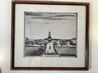 Piirros Hämeenlinnasta