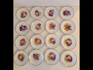 Arabia hedelmä leivonnaislautaset 16kpl