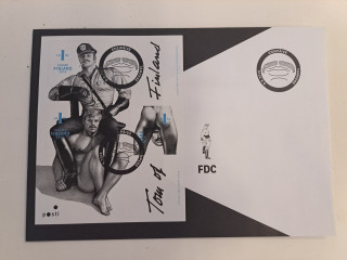 Tom of Finland ensipäiväkuori ja postimerkit