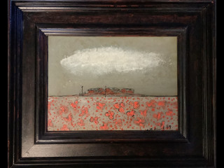 Matti Alapoti. Öljyvärimaalaus levylle