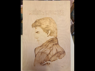 Tom Cruise polttokynätyö signeerattu Unelma 2017