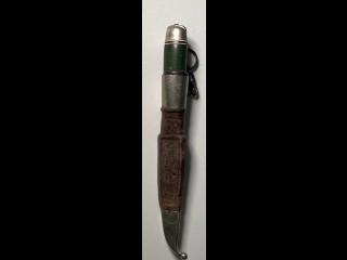 Puukko tuppeineen, pituus15 cm