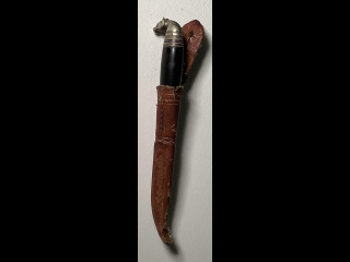 Hevosenpääpuukko tuppeineen, pituus12 cm