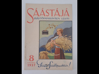 Säästäjä, säätöpankkiväen lehti 1937 lokakuu