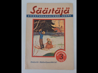 Säästäjä, säätöpankkiväen lehti 1935 maaliskuu