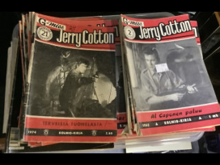 Jerry Cotton lehtiä 150 kpl vuodesta 1963  eteenpäin