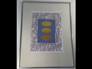 Matti Koskela serigrafia ”kolmoset” 1993
