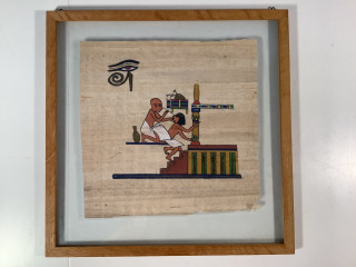 Egyptiläinen papyrusmaalaus