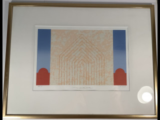 Matti Koskela 1977 serigrafia “temppeli”