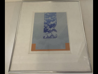 Matti Koskela serigrajfia 1996 “Kevätvalo”