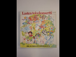 Lastenlaulu LP-levyt 100kpl lauluja