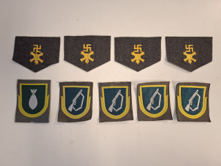 Kangasmerkit 9kpl