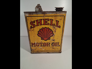 Shell öljykanisteri 1950 luku