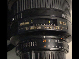 Nikon objektiivi AF Nikkor 14 mm 1:2,8 D